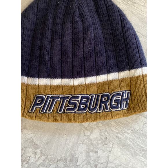 Pittsburgh Panthers Reversible College Winter Hat/Skull Cap - Picture 2 of 6